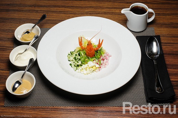 Летнее меню от Sky Cafe. Restaurants Yekaterinburg