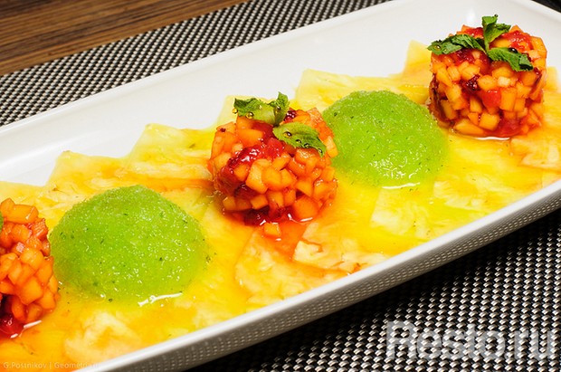 Летнее меню от Sky Cafe. Restaurants Yekaterinburg